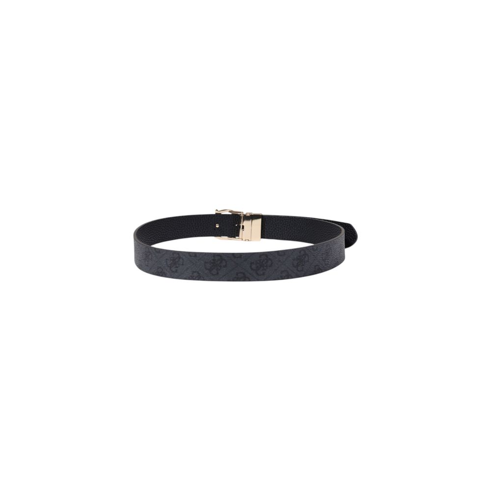 Guess Gray Polyester Thin Belt - Luxe Nova
