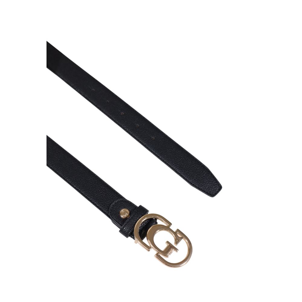 Guess Black Polyester Thin Belt - Luxe Nova