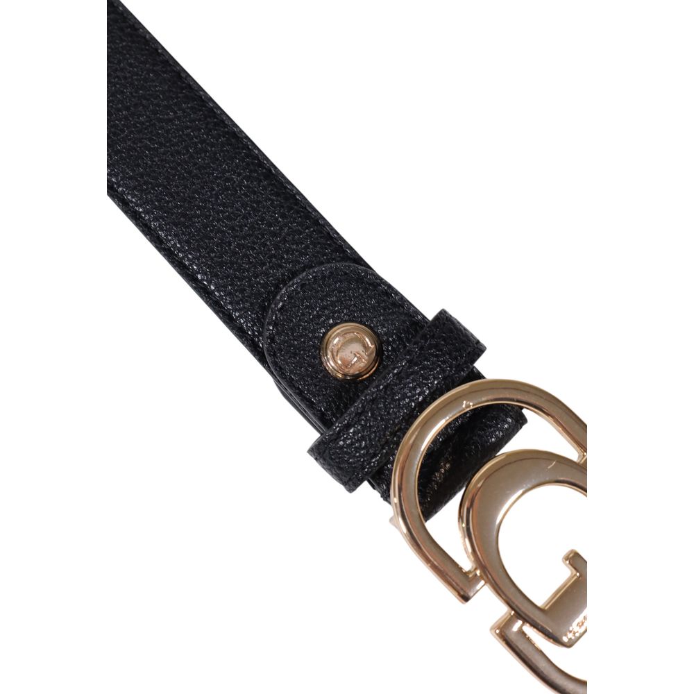 Guess Black Polyester Thin Belt - Luxe Nova