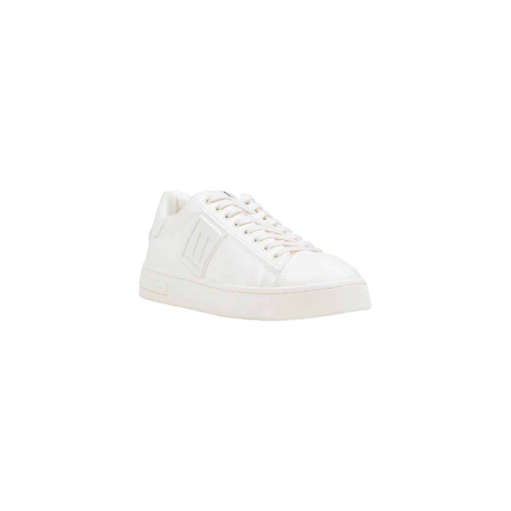 Armani Exchange White Polyester Low Top Sneakers - Luxe Nova
