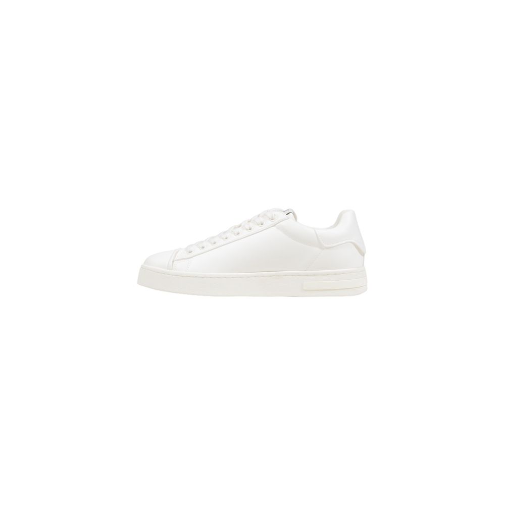 Armani Exchange White Polyester Low Top Sneakers - Luxe Nova