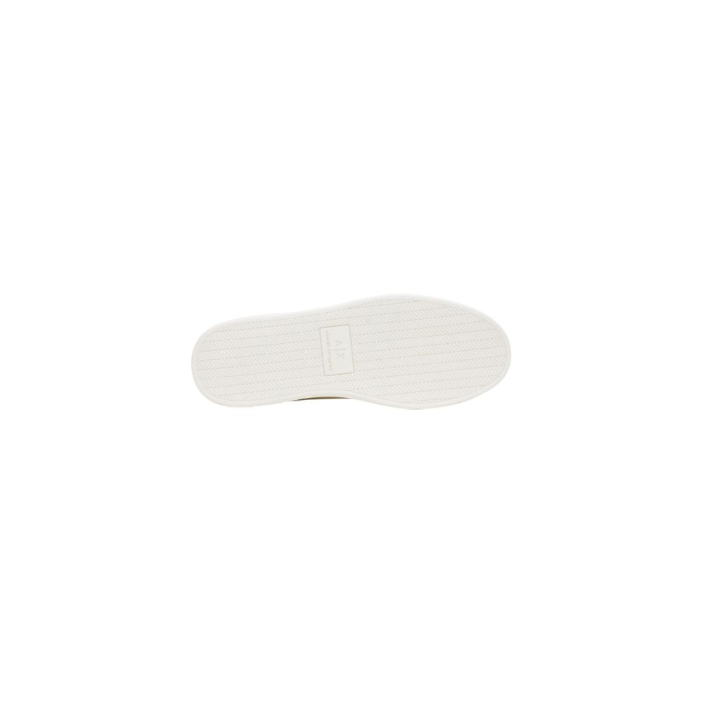 Armani Exchange White Polyester Low Top Sneakers - Luxe Nova