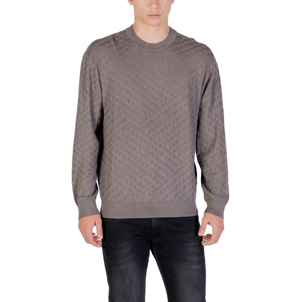 Armani Exchange Gray Polyamide Sweatshirt - Luxe Nova