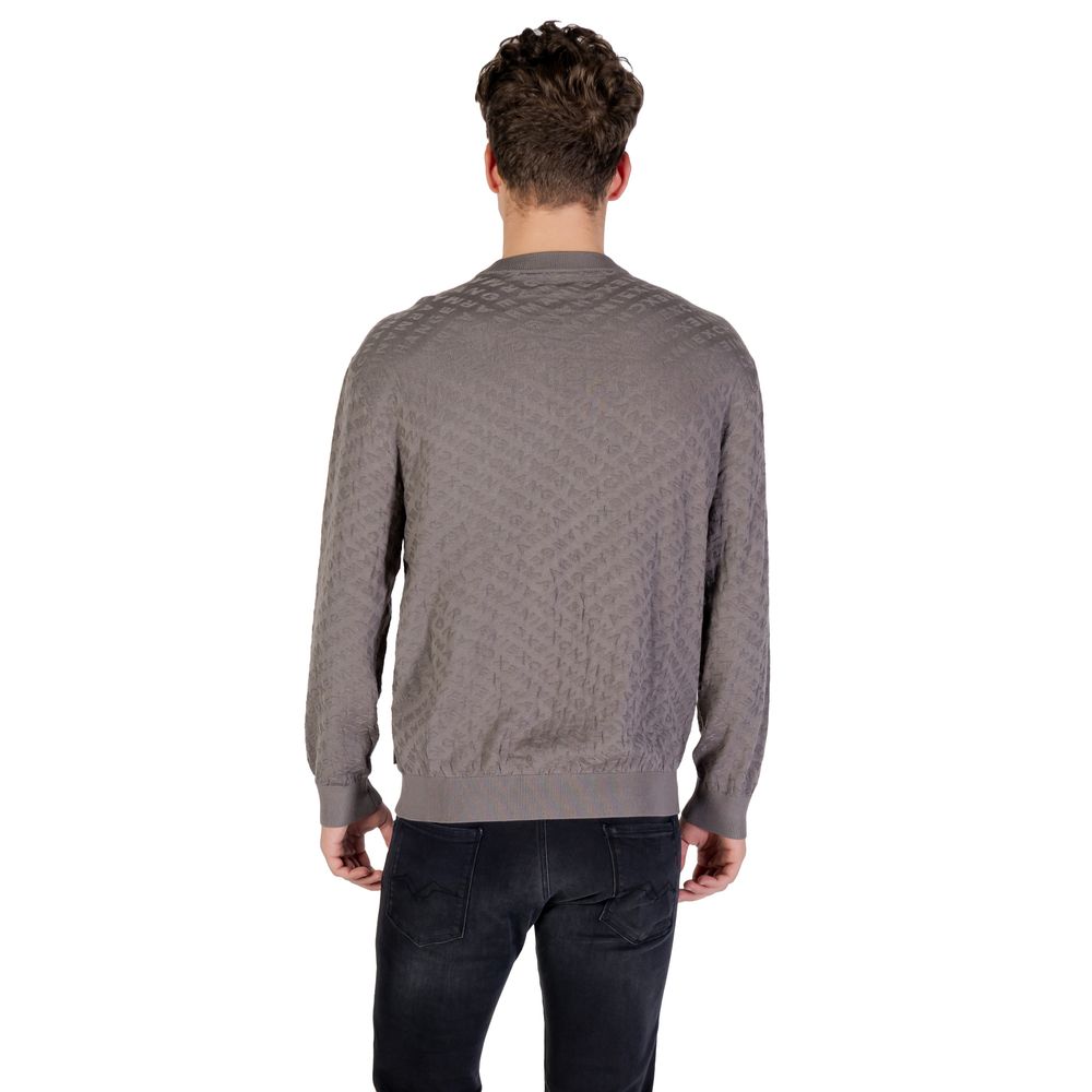 Armani Exchange Gray Polyamide Sweatshirt - Luxe Nova