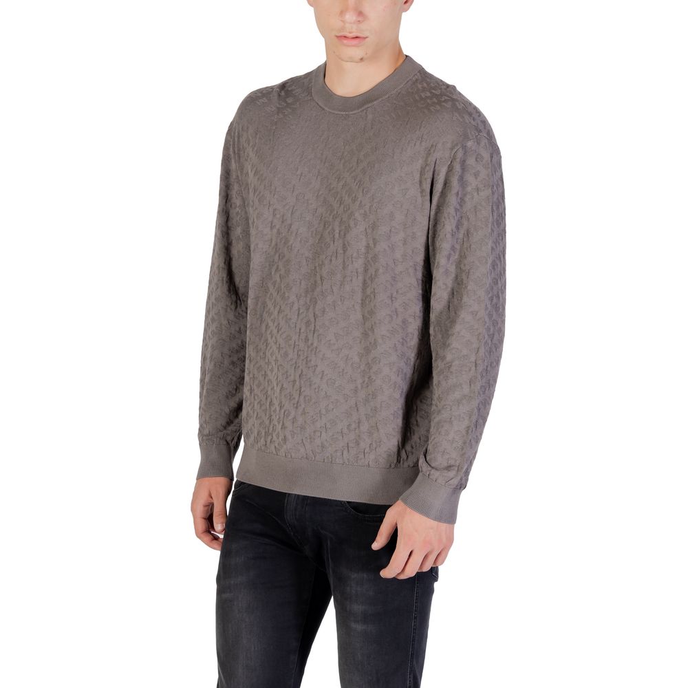 Armani Exchange Gray Polyamide Sweatshirt - Luxe Nova