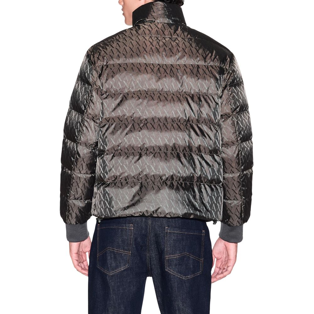 Armani Exchange Green Polyamide Coat - Luxe Nova