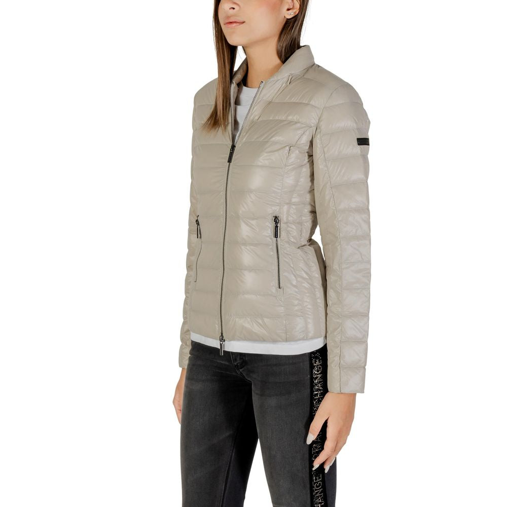 Armani Exchange Beige Polyamide Coat - Luxe Nova