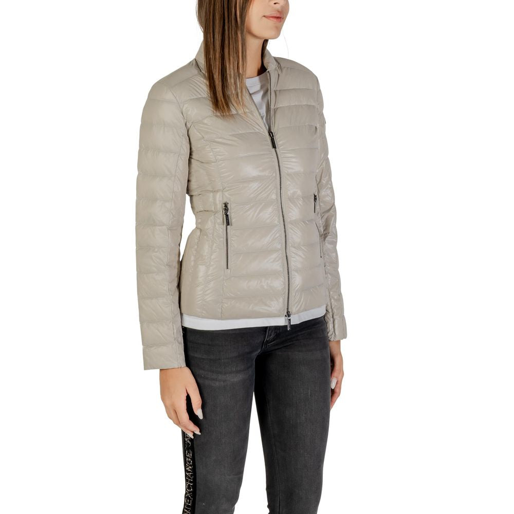 Armani Exchange Beige Polyamide Coat - Luxe Nova