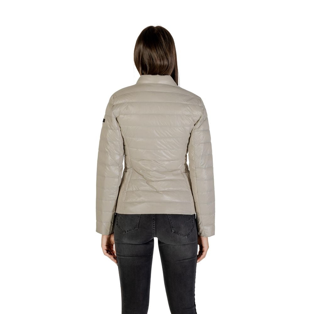 Armani Exchange Beige Polyamide Coat - Luxe Nova