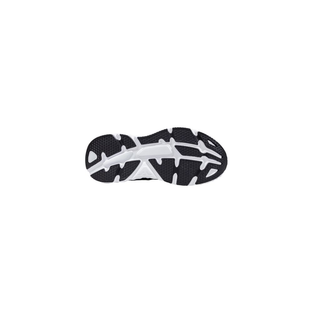 EA7 Emporio Armani Black And White Polyester Athletic Sneakers - Luxe Nova
