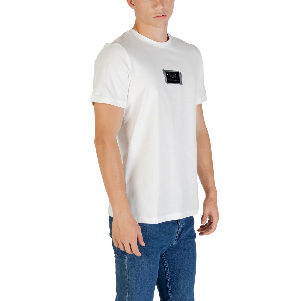 Antony Morato White Cotton T-Shirt - Luxe Nova