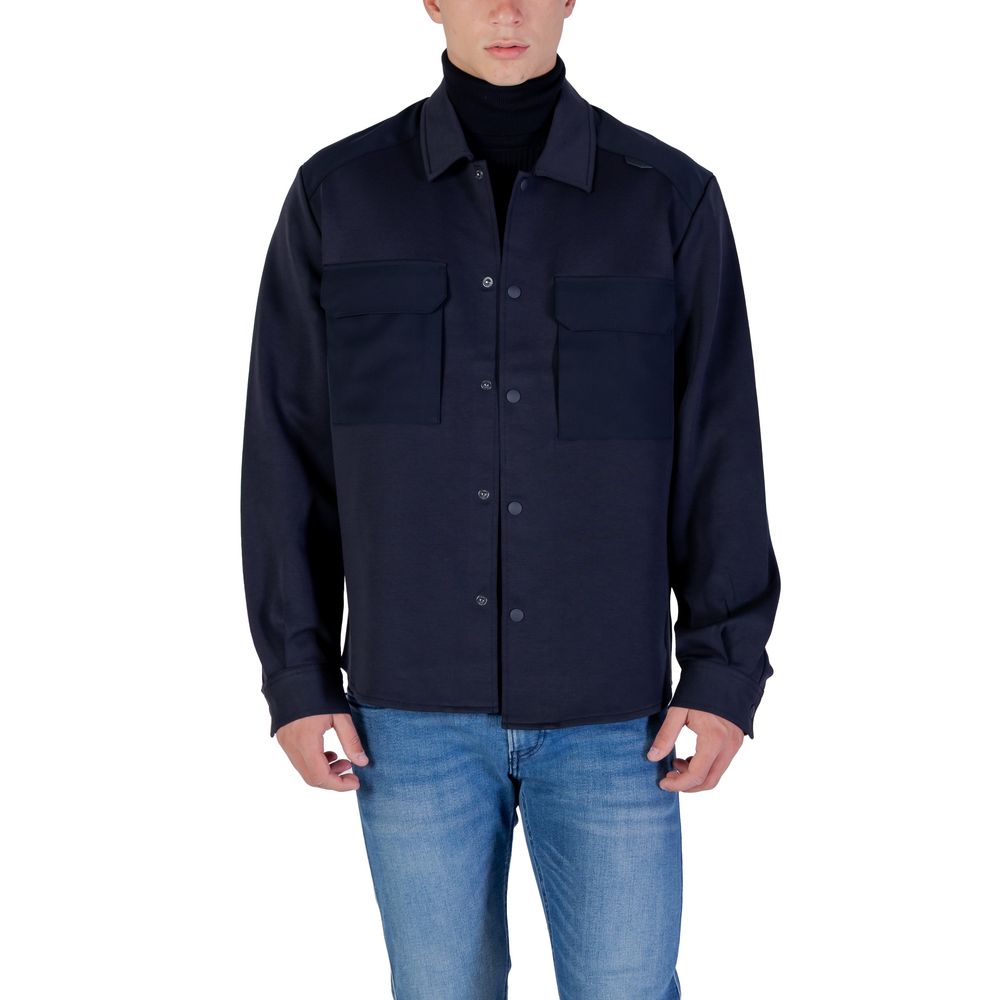 Antony Morato Blue Cotton Shirt - Luxe Nova