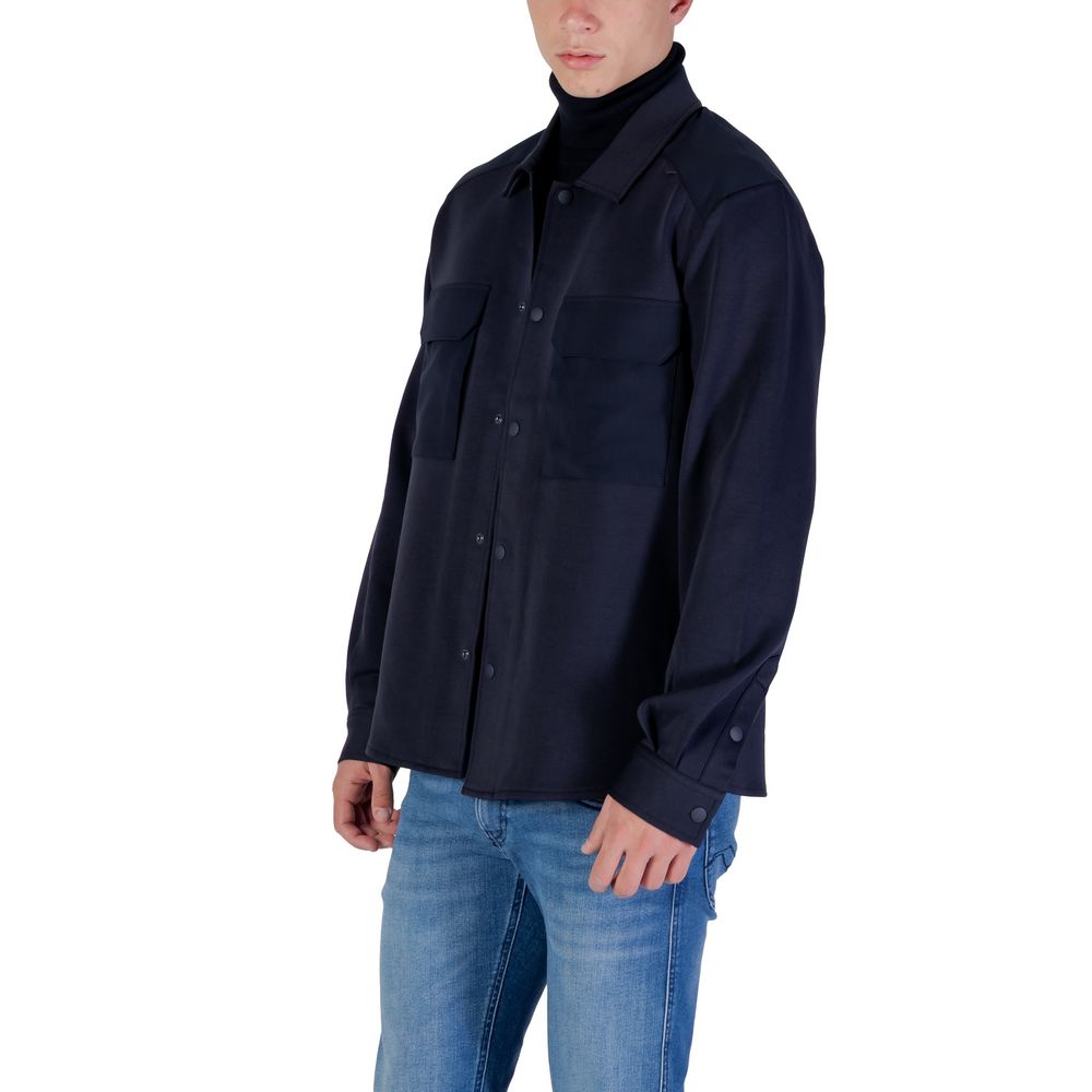 Antony Morato Blue Cotton Shirt - Luxe Nova