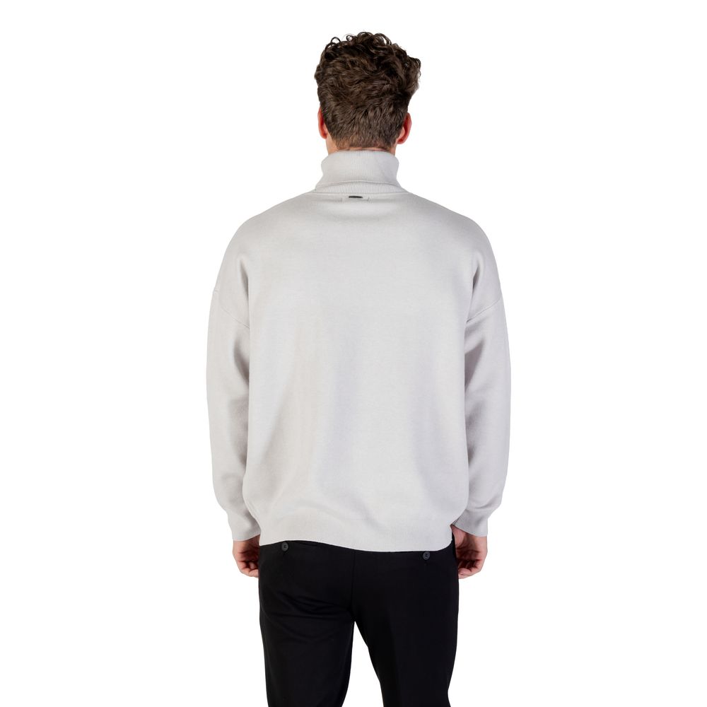 Antony Morato Gray Viscose Sweatshirt - Luxe Nova