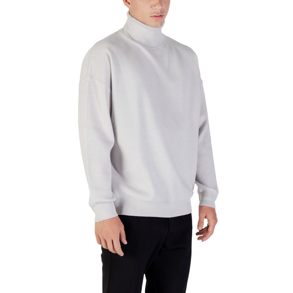 Antony Morato Gray Viscose Sweatshirt - Luxe Nova