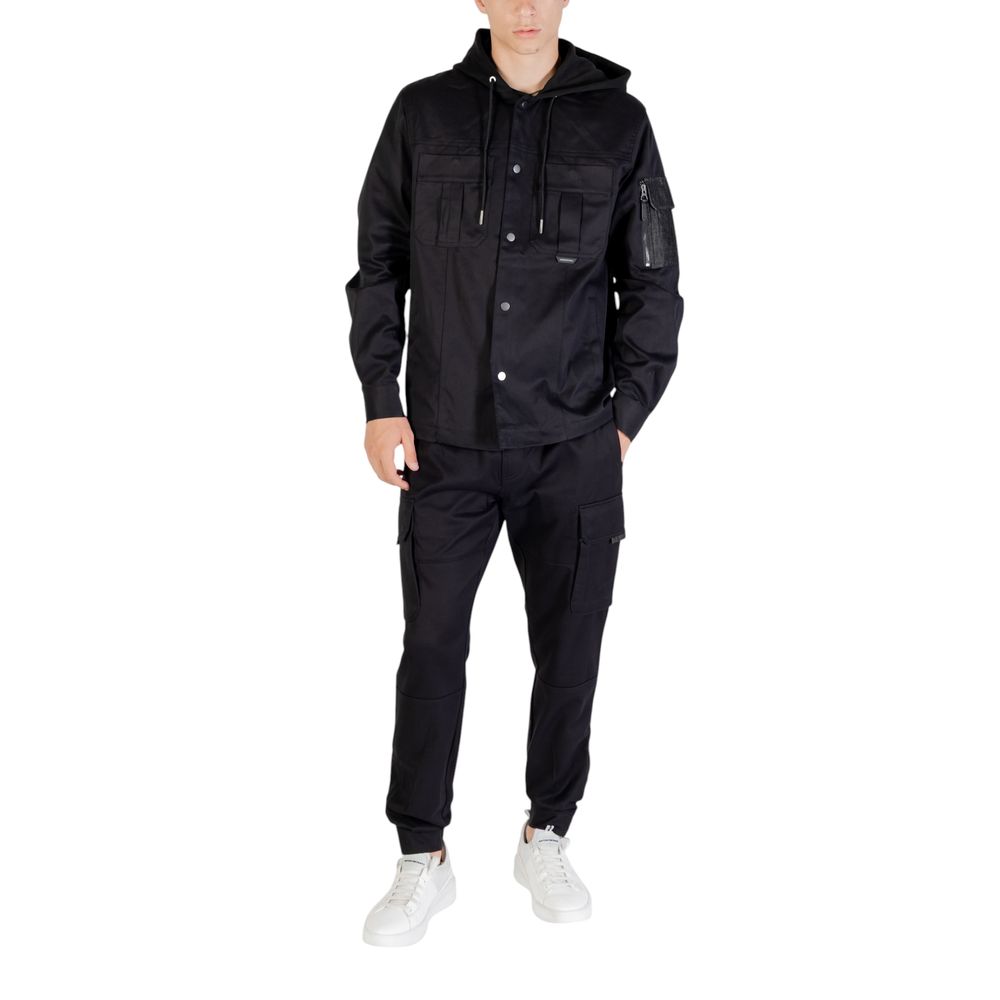 Antony Morato Black Viscose Casual Pants - Luxe Nova