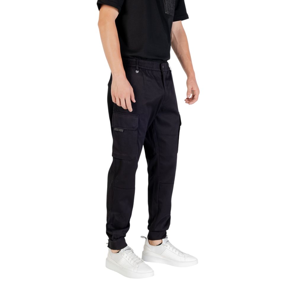 Antony Morato Black Viscose Casual Pants - Luxe Nova