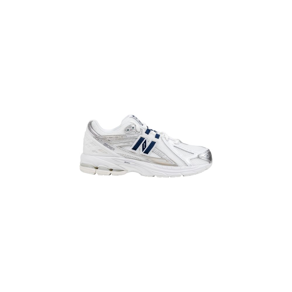 New Balance White Synthetic Athletic Sneakers - Luxe Nova