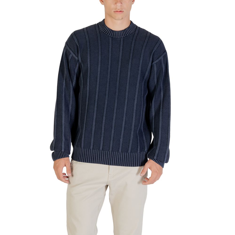 Hugo Boss Blue Cotton Sweatshirt - Luxe Nova