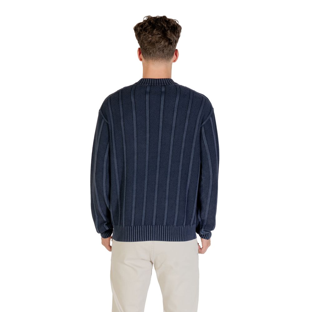 Hugo Boss Blue Cotton Sweatshirt - Luxe Nova