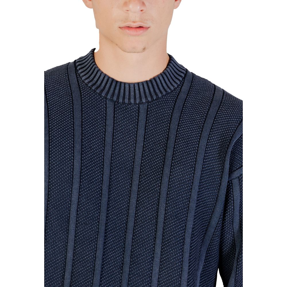 Hugo Boss Blue Cotton Sweatshirt - Luxe Nova