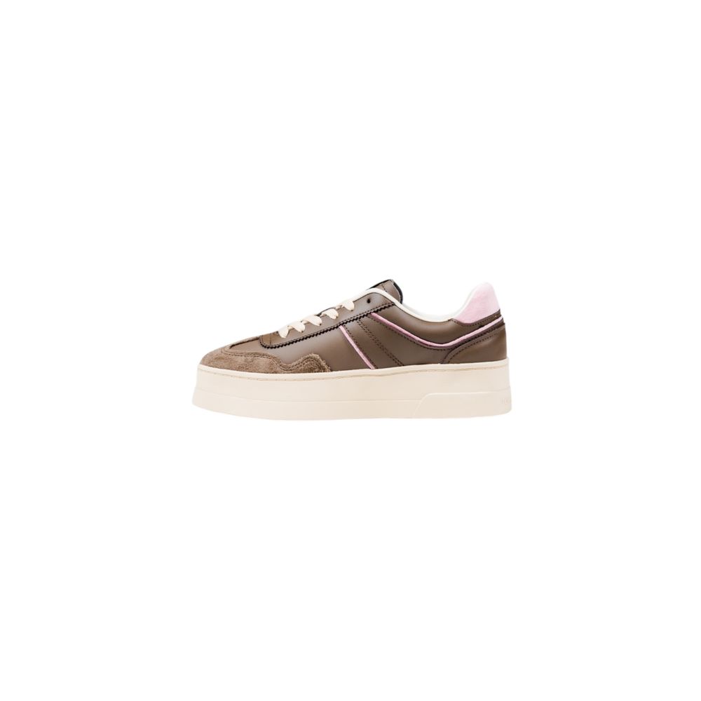 Tommy Hilfiger Jeans Brown Artificial Leather Sneakers - Luxe Nova