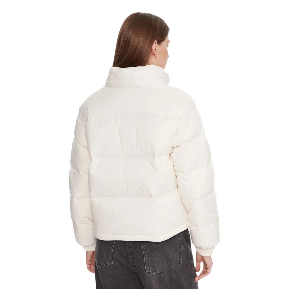 Calvin Klein Jeans Cream Polyamide Coat - Luxe Nova