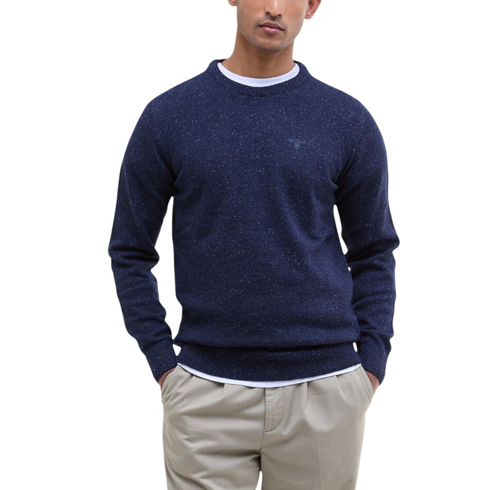 Barbour Blue Wool Sweatshirt - Luxe Nova