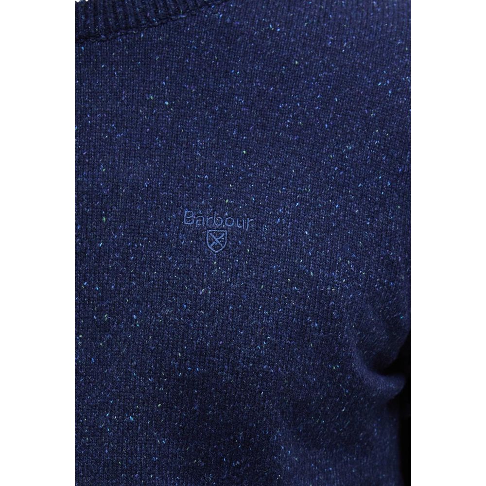 Barbour Blue Wool Sweatshirt - Luxe Nova