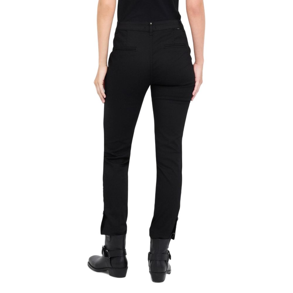 Liu Jo Black Cotton Dress Pants - Luxe Nova