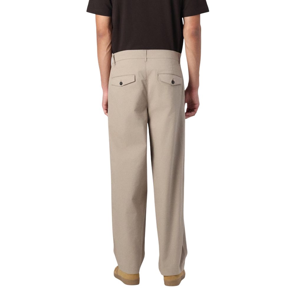 Only & Sons Beige Cotton Casual Pants - Luxe Nova