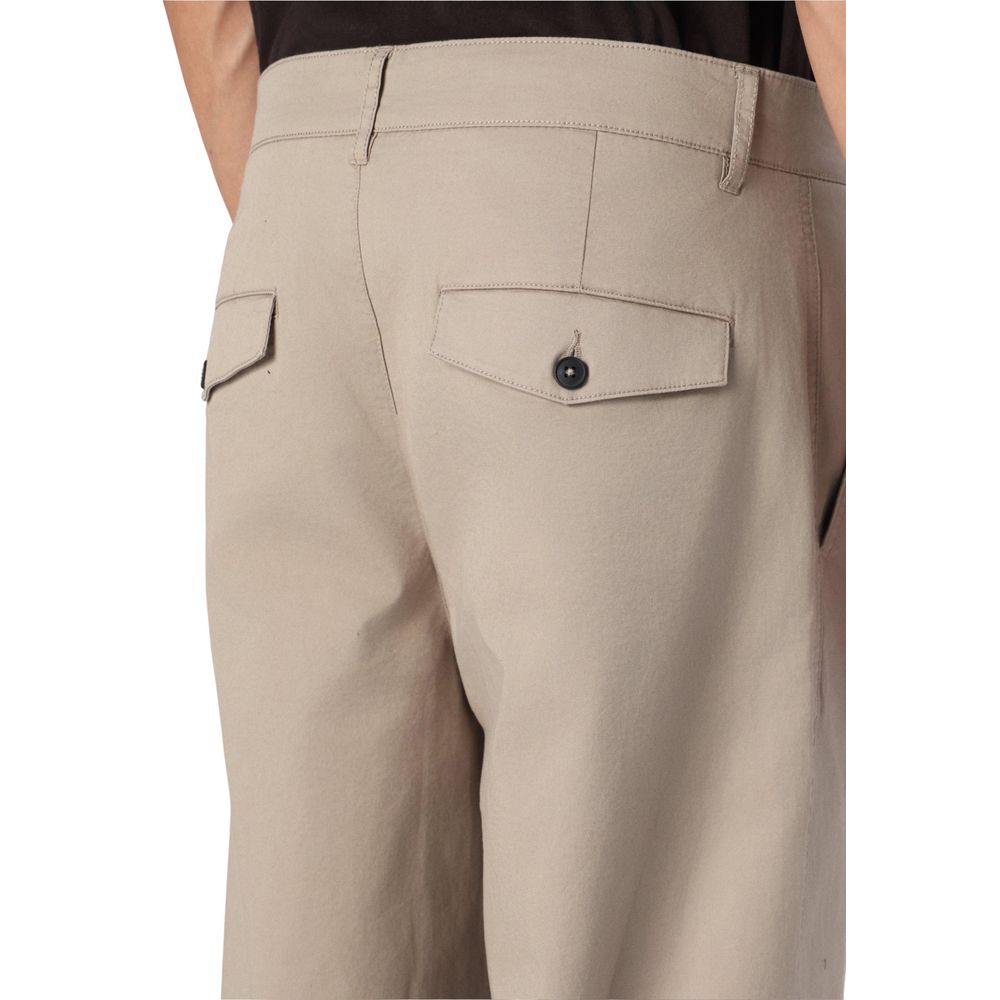 Only & Sons Beige Cotton Casual Pants - Luxe Nova