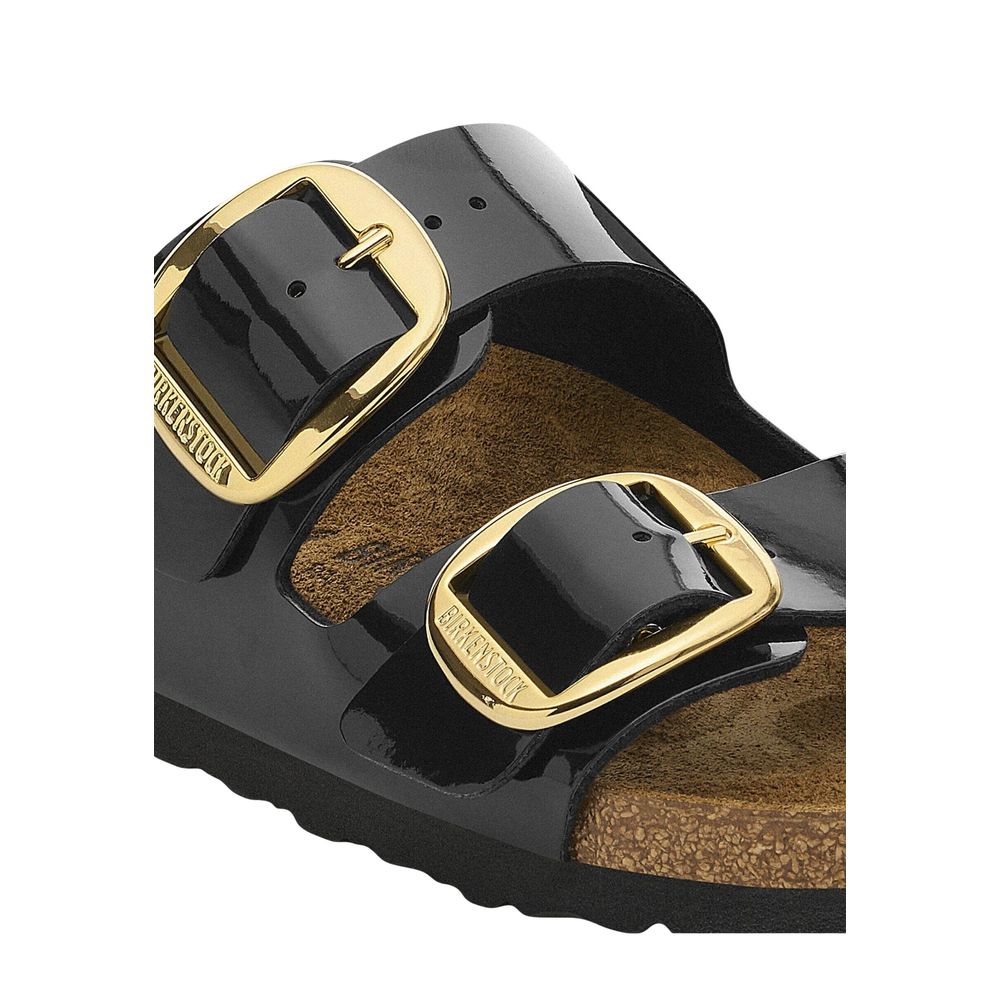 Birkenstock Black Synthetic Sandals - Luxe Nova