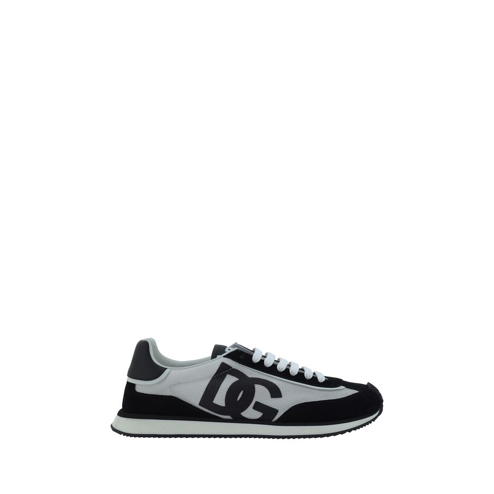 Dolce & Gabbana White Rubber Low Top Sneakers - Luxe Nova