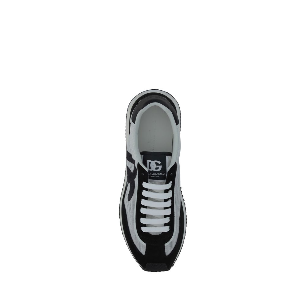 Dolce & Gabbana White Rubber Low Top Sneakers - Luxe Nova