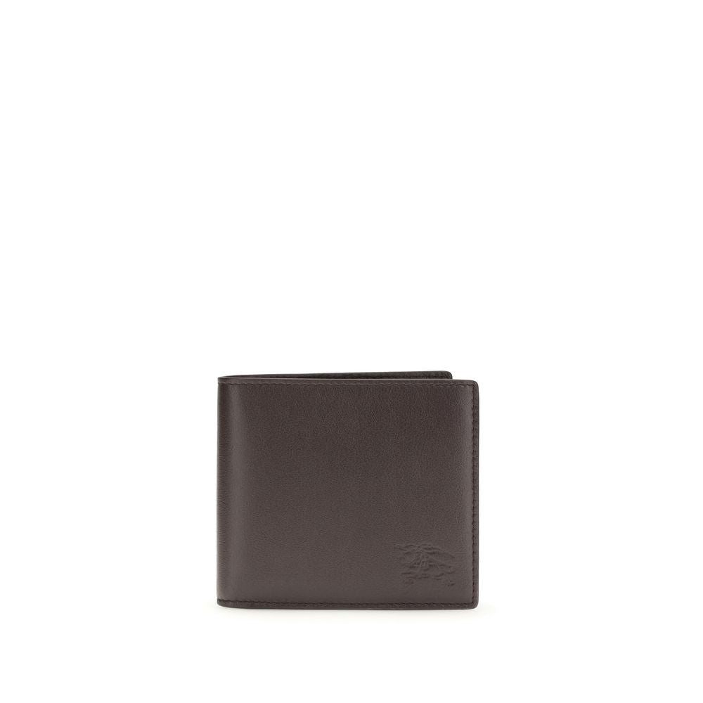 Burberry Brown Calf Leather Bos Taurus Wallet - Luxe Nova