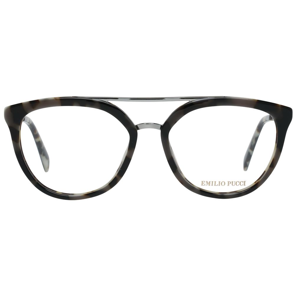 Emilio Pucci Brown Metal & Plastic Glasses (Frames) - Luxe Nova