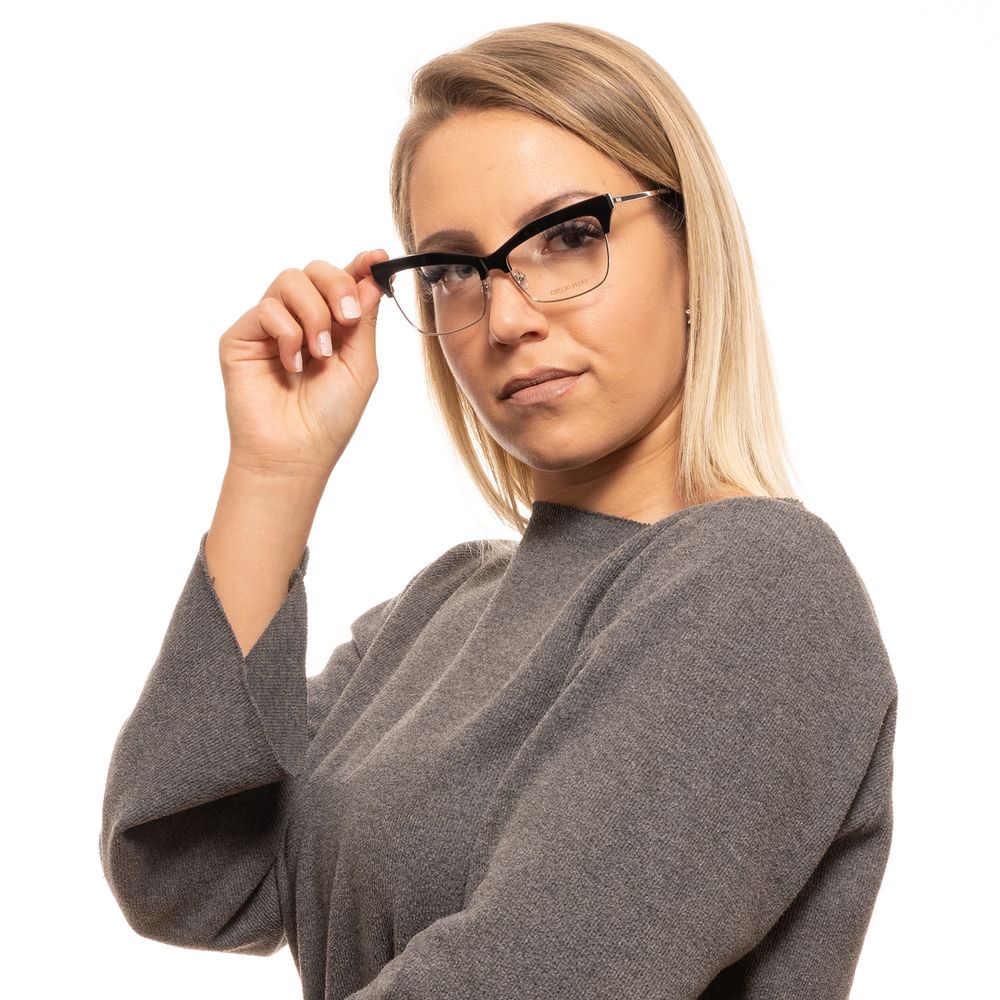 Emilio Pucci Black Metal & Plastic Glasses (Frames) - Luxe Nova