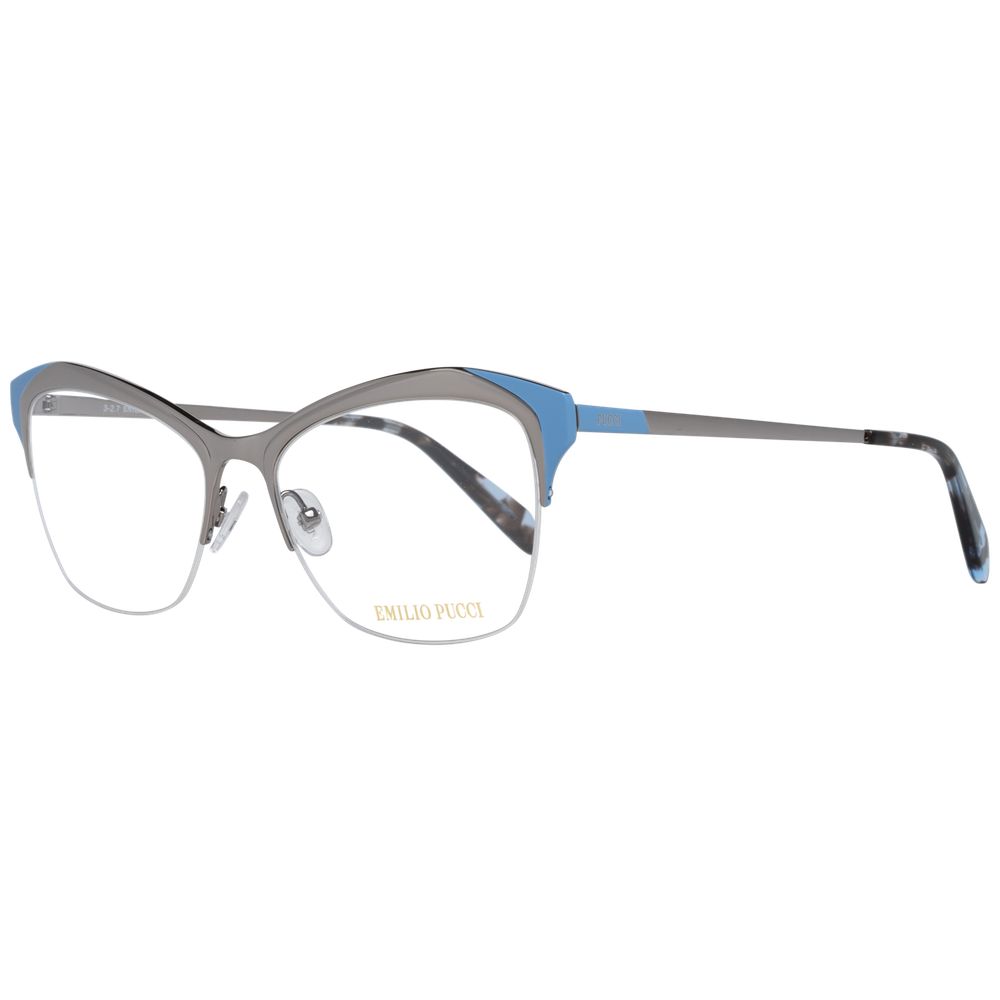 Emilio Pucci Silver Metal Glasses (Frames) - Luxe Nova