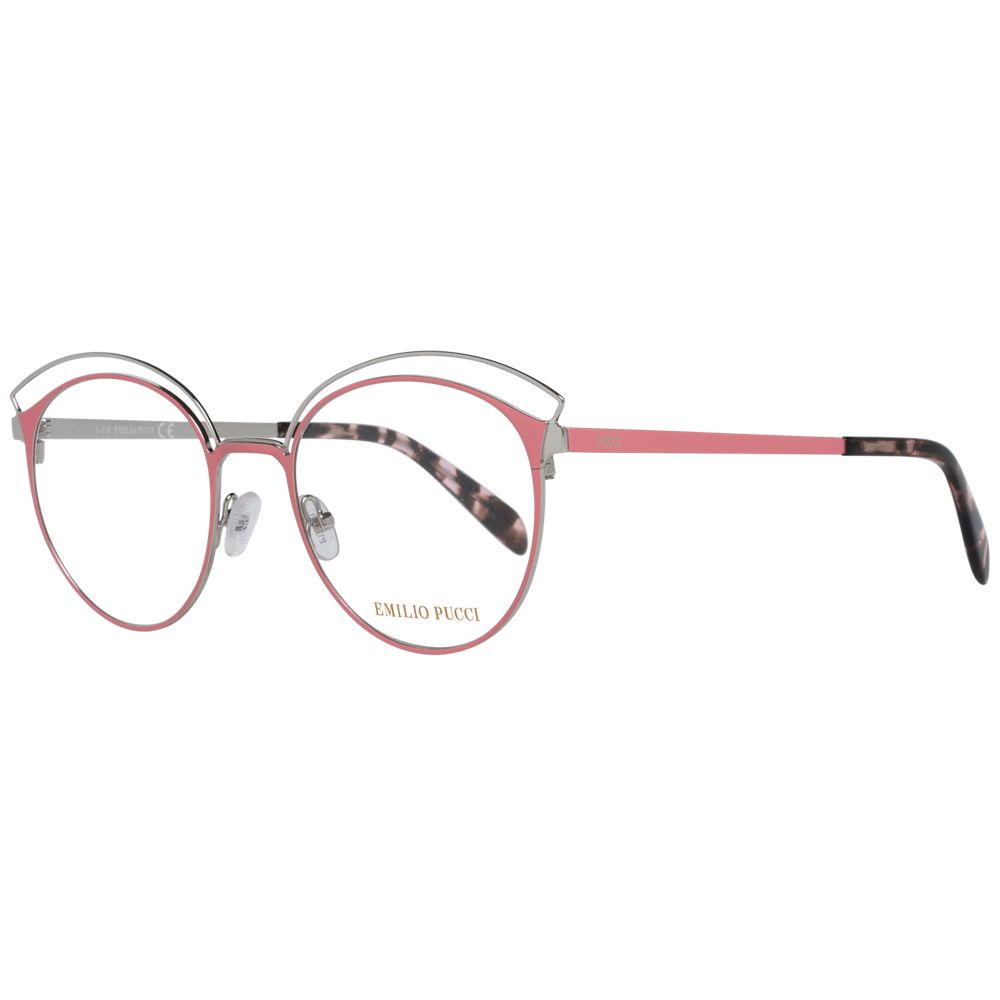 Emilio Pucci Pink Metal Glasses (Frames) - Luxe Nova