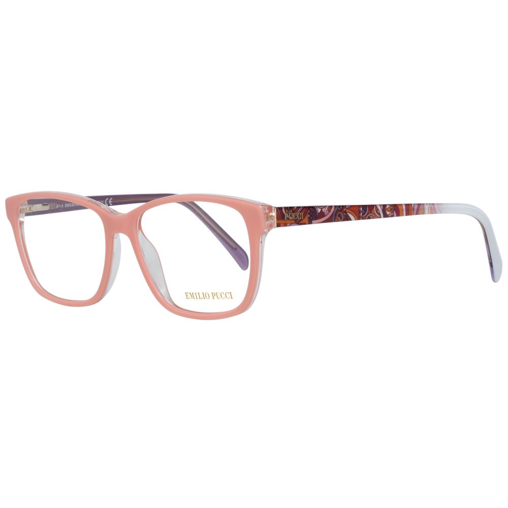Emilio Pucci Pink Plastic Glasses (Frames) - Luxe Nova