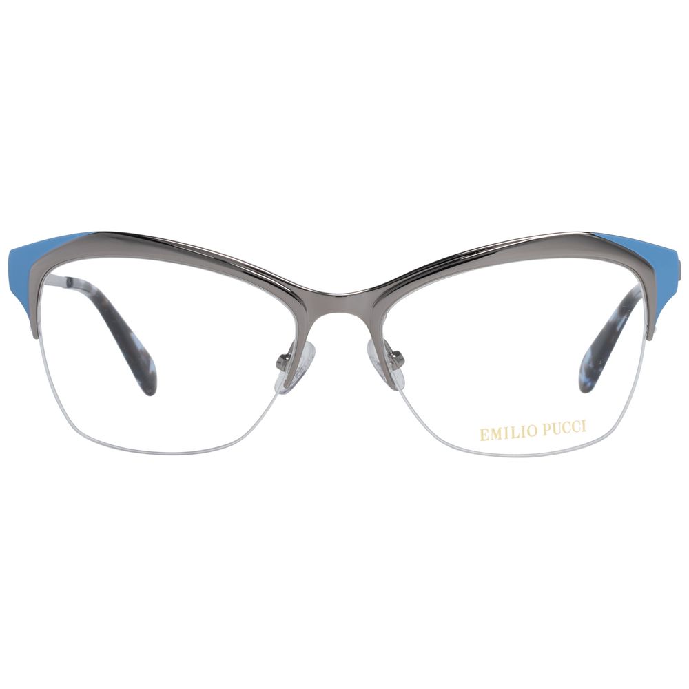 Emilio Pucci Silver Metal Glasses (Frames) - Luxe Nova