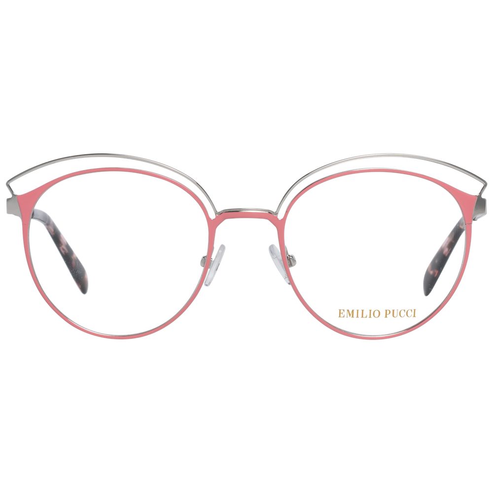 Emilio Pucci Pink Metal Glasses (Frames) - Luxe Nova