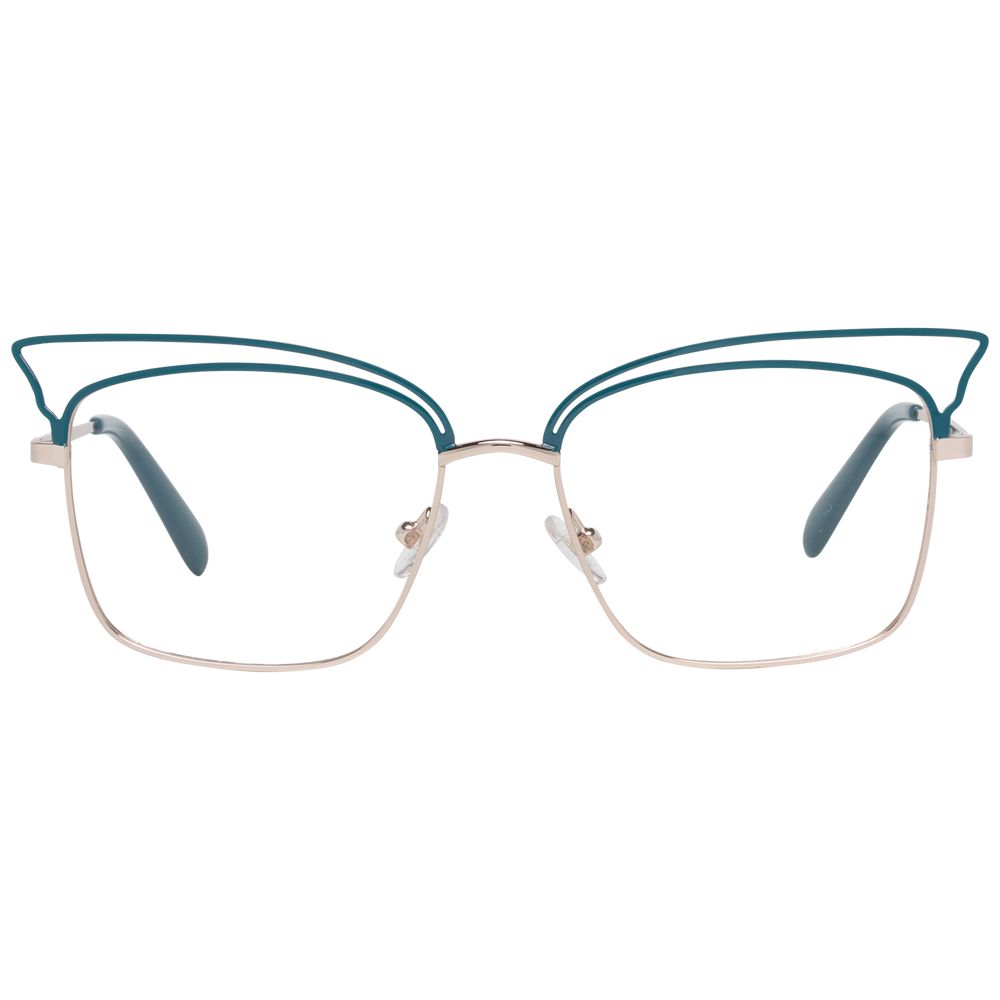 Emilio Pucci Turquoise Metal Glasses (Frames) - Luxe Nova