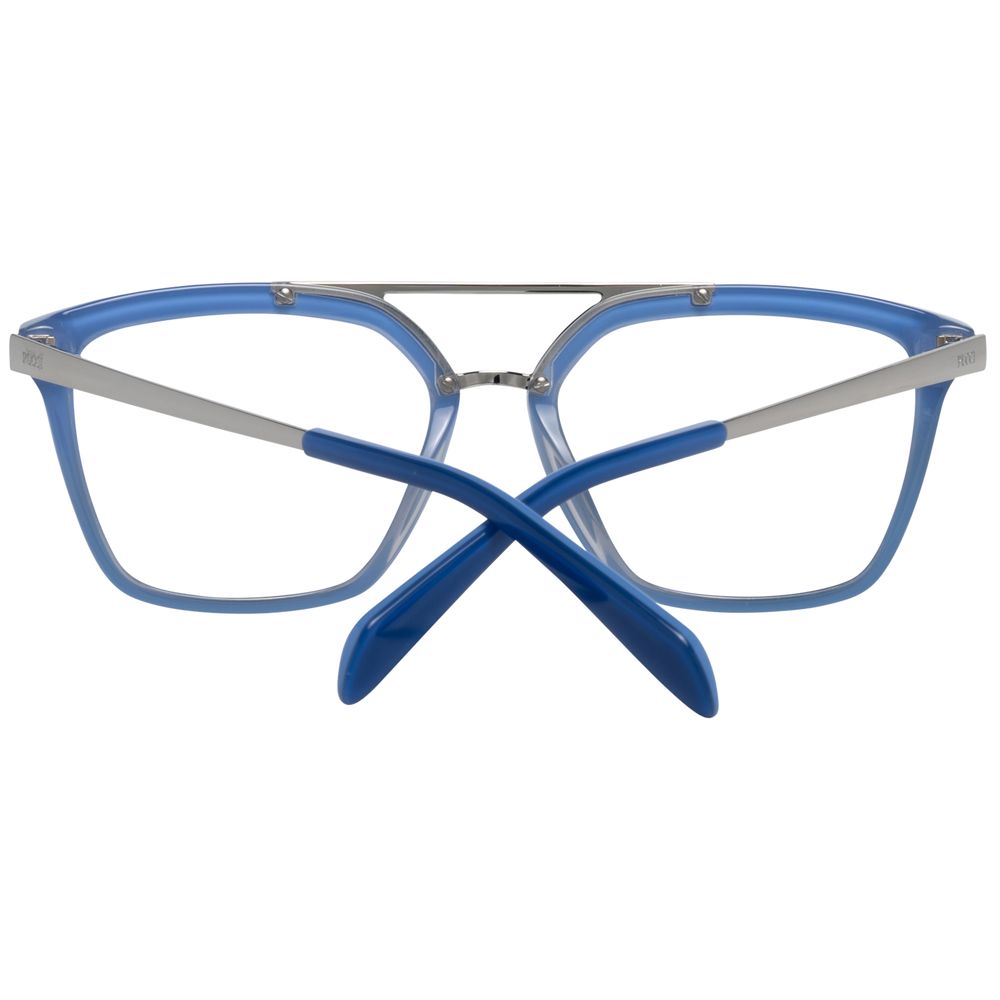 Emilio Pucci Blue Metal & Plastic Glasses (Frames) - Luxe Nova