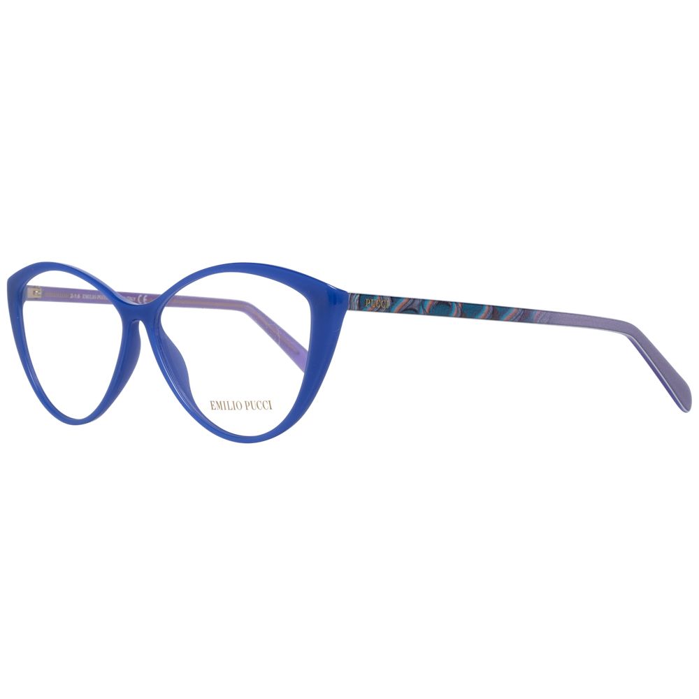 Emilio Pucci Blue Plastic Glasses (Frames) - Luxe Nova