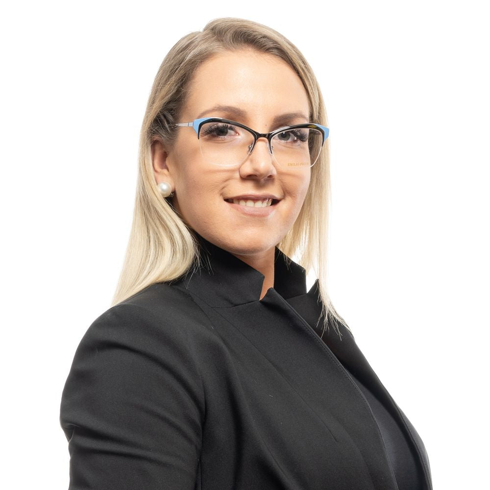Emilio Pucci Silver Metal Glasses (Frames) - Luxe Nova