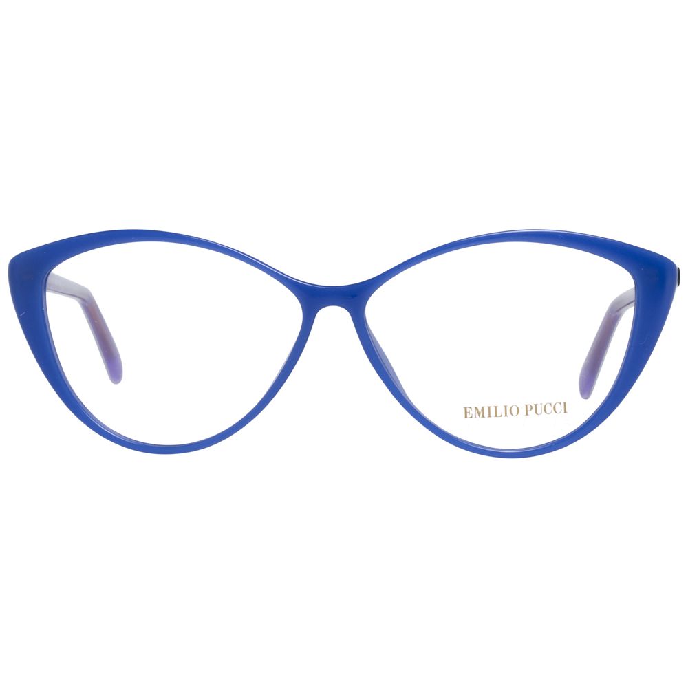 Emilio Pucci Blue Plastic Glasses (Frames) - Luxe Nova