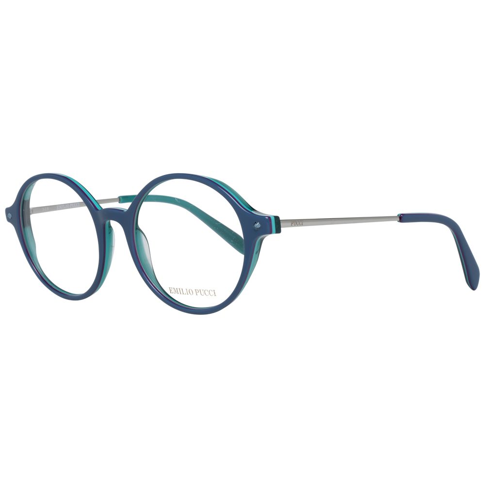 Emilio Pucci Blue Plastic Glasses (Frames) - Luxe Nova