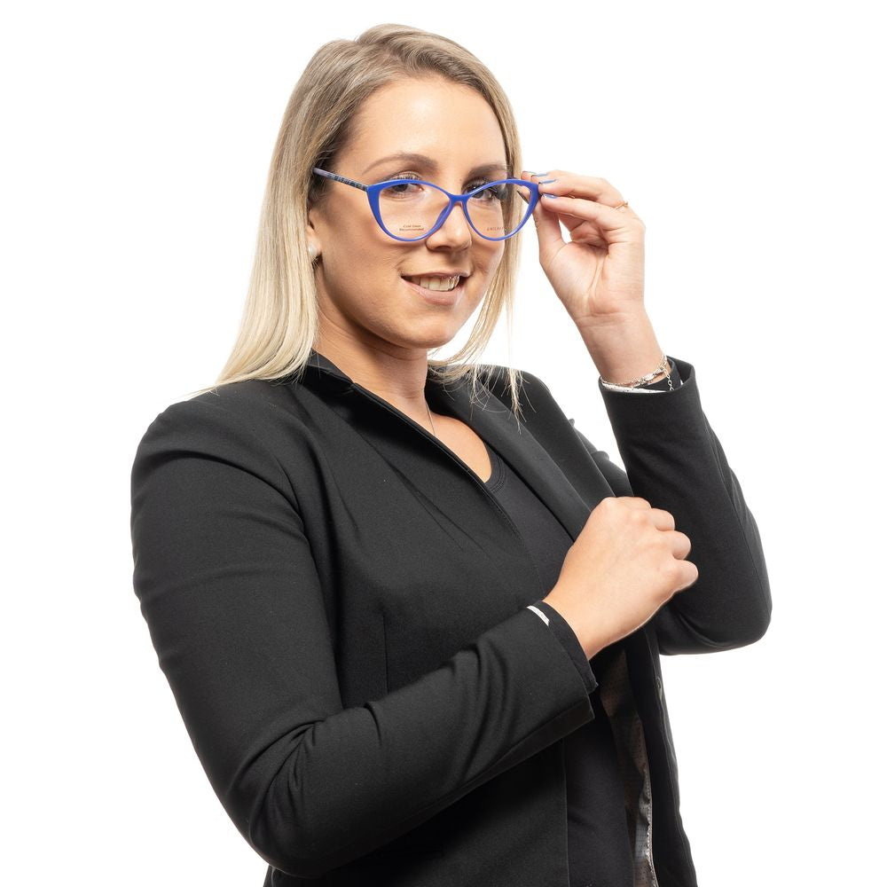 Emilio Pucci Blue Plastic Glasses (Frames) - Luxe Nova